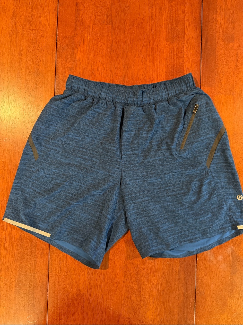 lululemon athletica Heathered Navy Swim Trunks